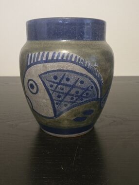 Shicali Ceramic Pottery Vase Fish
